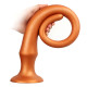Long Tail PVC Butt Plug With Scale