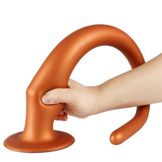 Long Tail PVC Butt Plug With Scale