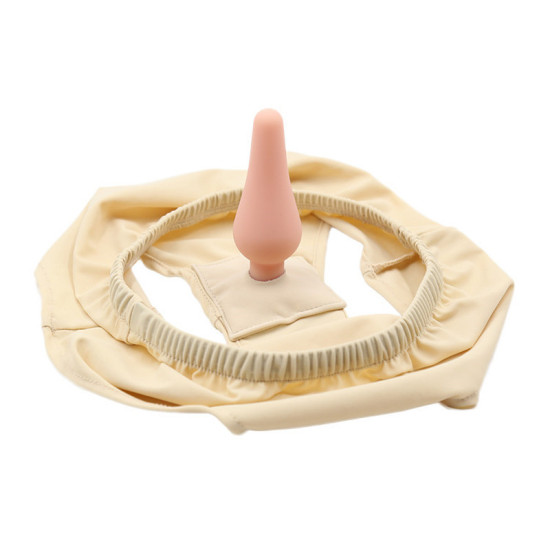 Silicone Butt Plug Panty