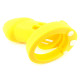 Silicone CB6000s Chastity Devices In Yellow