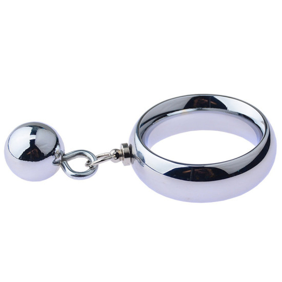 Cock Ring With Steel Ball