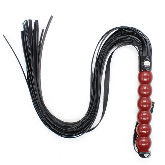 Flogger With Brown Gourd Handle