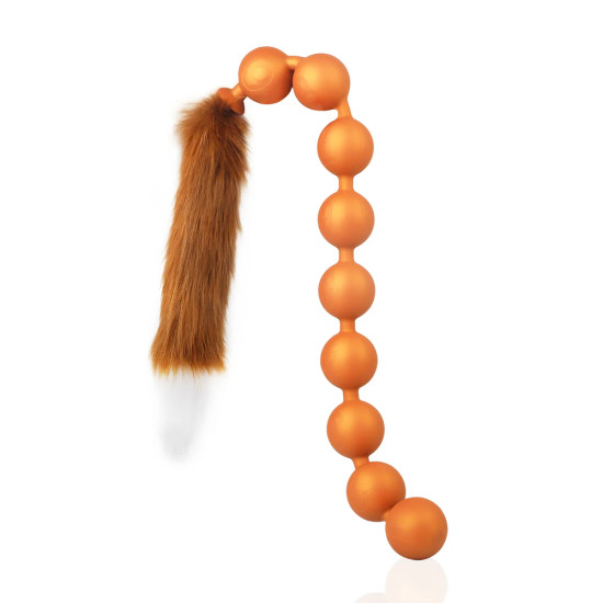 Large Anal Beads-Butt Plug with Tail