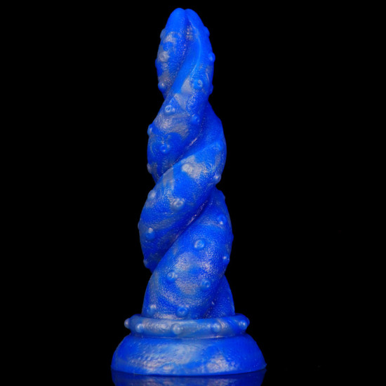 Blue Sky Silicone Butt Plug - Squid