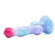 Wolf Colorful Silicone Cock - Ice