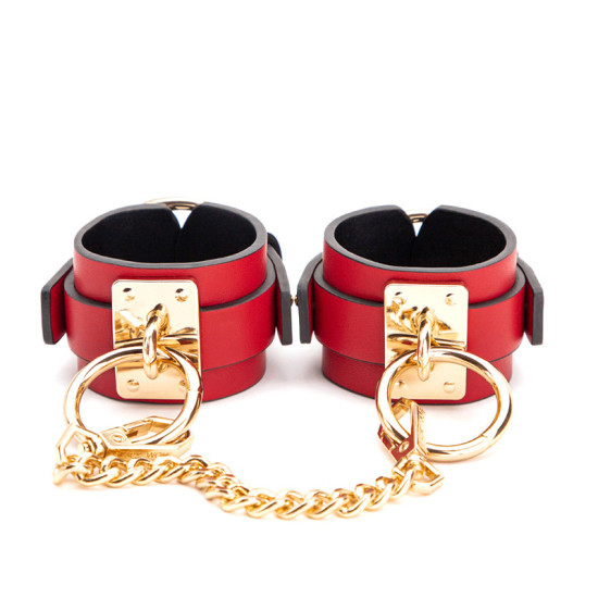 Golden Chain Bondage Cuffs