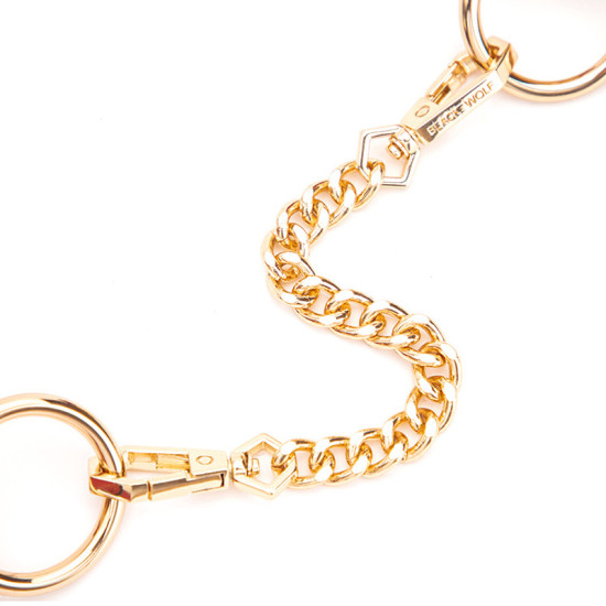 Golden Chain Bondage Cuffs