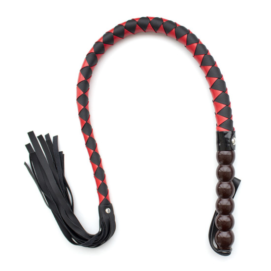 Snake Bondage Whips With Brown Handle