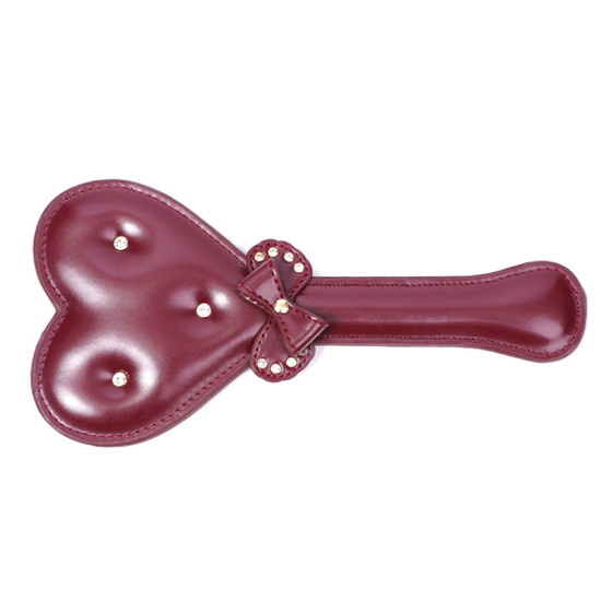Heart Paddle With Bow