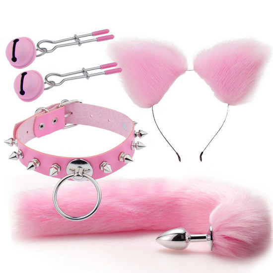 Love Kitty Bondage Kit - Rivet Collar