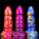 Mixed Color Tower Anal Dildo