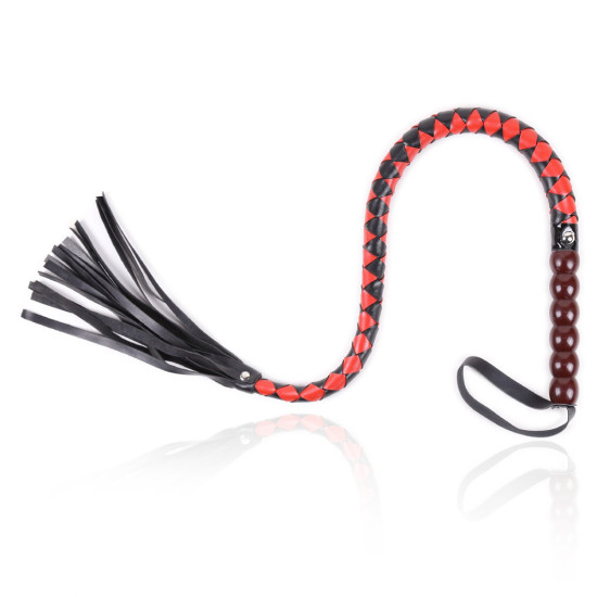 Snake Bondage Whips With Brown Handle