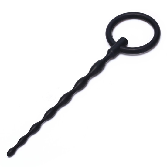 Sinner Gear Silicone Penis Plug With Pull Ring