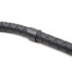 Black Single Tail Whip - 85 cm / 33.5 inch
