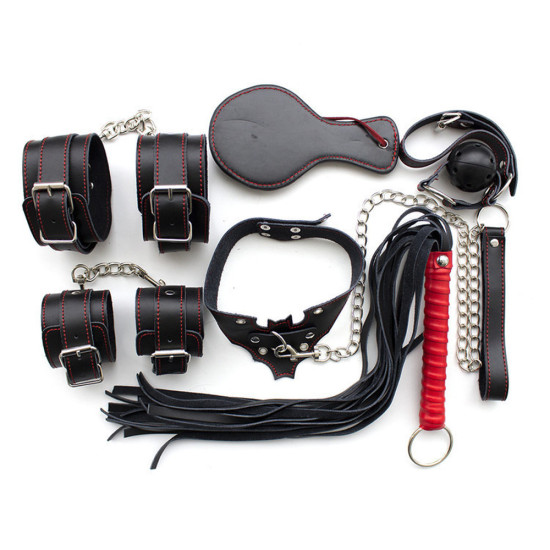 Bat Collar Bondage Kit - 6 pcs