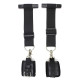 Over-The-Door Position Restraints - Leather Cuffs