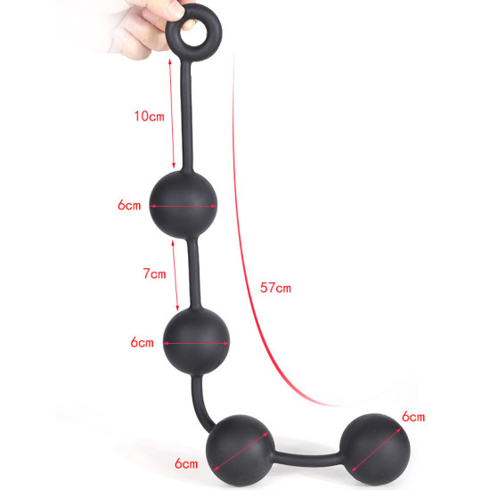 Four Balls Silicone Anal Beads